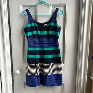 Loft Multi Stripe Dress